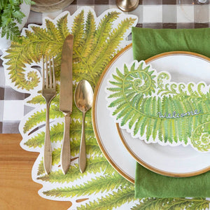 Hester & Cook Die-Cut Fern Placemat