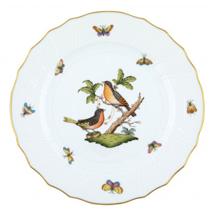 Herend Rothschild Bird Dinner Plate - #8