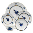 Herend Chinese Bouquet Salad Plate - Black Sapphire