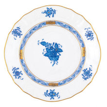 Load image into Gallery viewer, Herend Chinese Bouquet Bread &amp; Butter Plate - Blue
