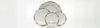 Herend Princess Victoria Salad Plate - Dark Green