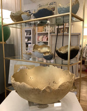Load image into Gallery viewer, Riverwoods Arts Concrete Bowl - Large Gold

