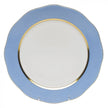 Herend Silk Ribbon Charger - Cornflower