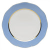 Herend Silk Ribbon Charger - Cornflower