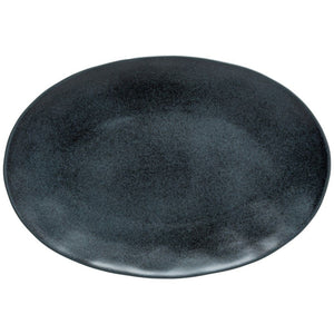 Costa Nova Livia 18” Platter - Black
