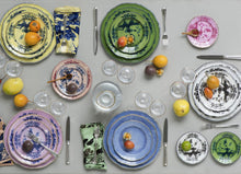 Load image into Gallery viewer, Ginori Oriente Italiano Flat Bread Plate - Azalea
