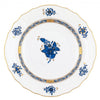 Herend Chinese Bouquet Salad Plate - Black Sapphire