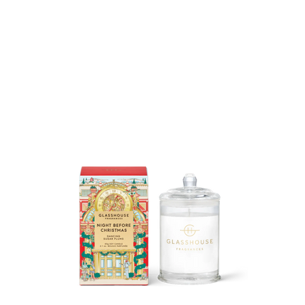 Glasshouse Night Before Christmas Mini Candle