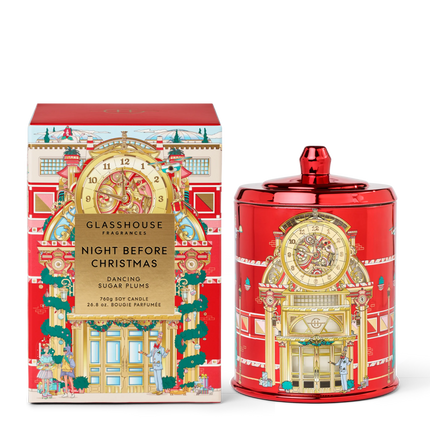 Glasshouse Night Before Christmas Candle