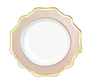 Anna's Palette Dusty Rose Bread and Butter Plate by Anna Weatherley