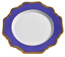 Load image into Gallery viewer, Anna&#39;s Palette Indigo Blue Bread and Butter Plate by Anna Weatherley
