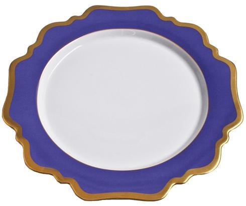 Anna's Palette Indigo Blue Dinner Plate by Anna Weatherley