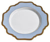Anna's Palette Sky Blue Bread and Butter Plate by Anna Weatherley