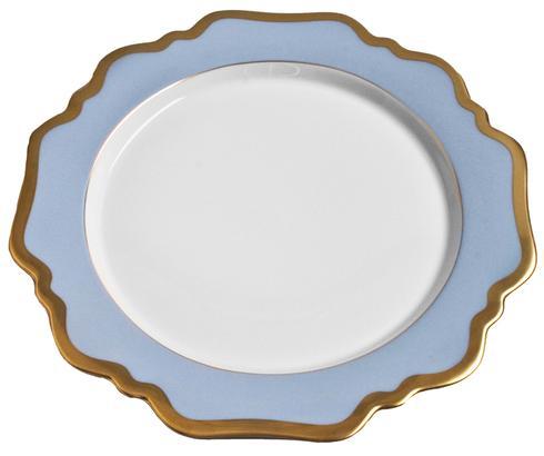Anna's Palette Sky Blue Dinner Plate by Anna Weatherley