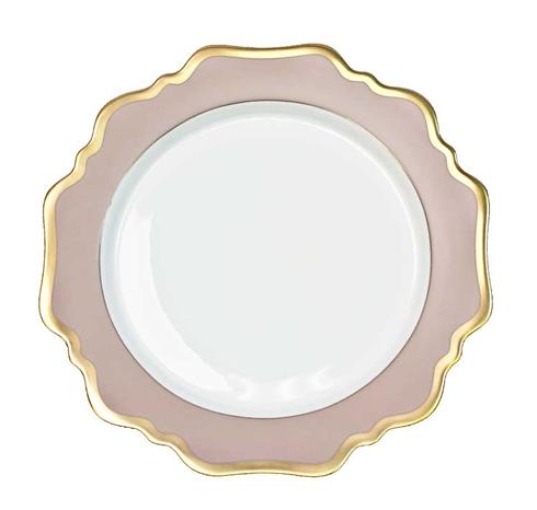Anna's Palette Dusty Rose Dinner Plate by Anna Weatherley