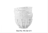 Montes Doggett - Set of 4 Bowls No.169