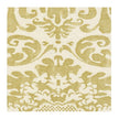 Caspari Palazzo Light Gold Paper Linen Cocktail Napkins