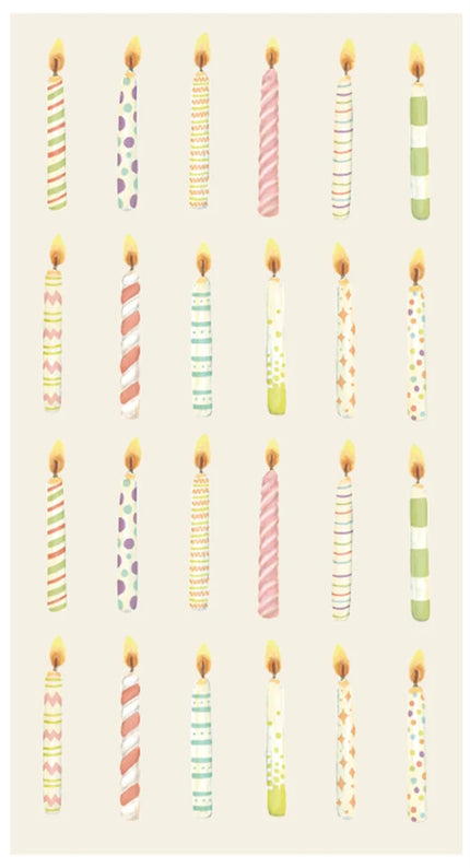 Hester & Cook Birthday Candles Paper Guest Napkins