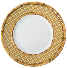 Load image into Gallery viewer, Juliska Bamboo Caning Dinner Plate- Melamine
