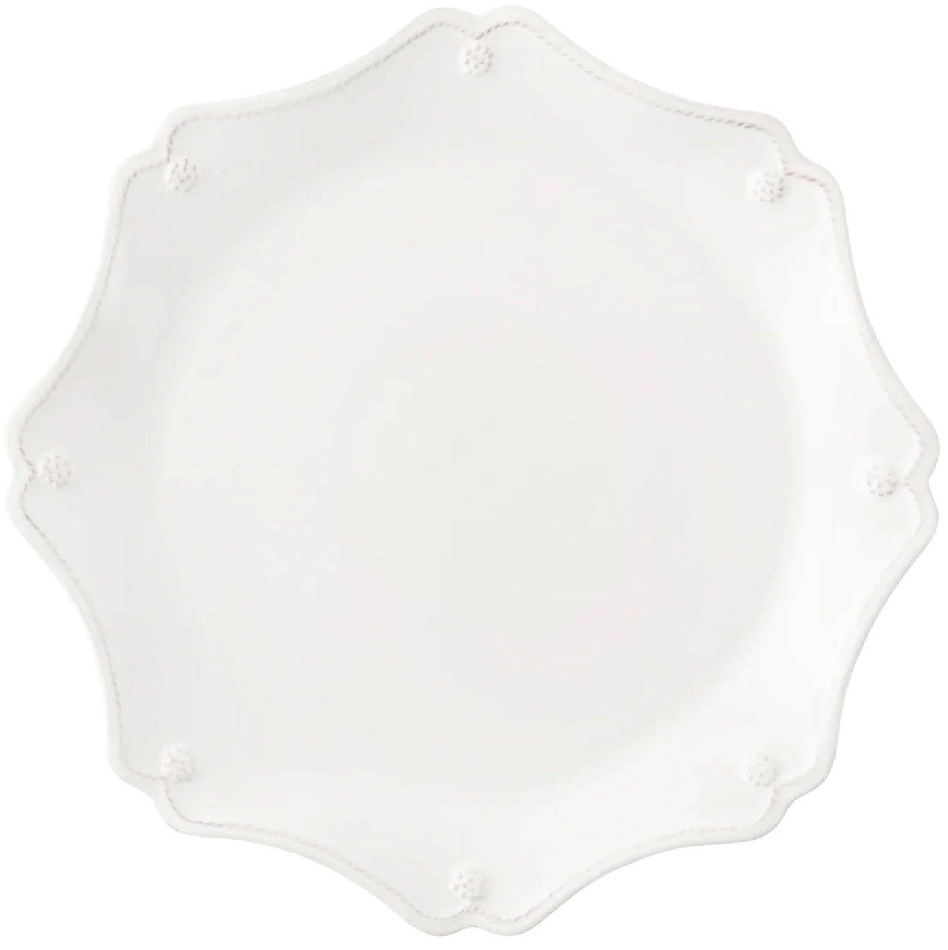 Juliska Berry & Thread Scallop Charger- Whitewash