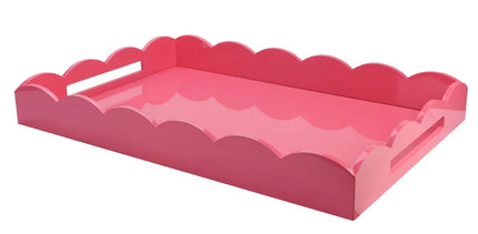 Addison Ross 26x17 Scalloped Tray
