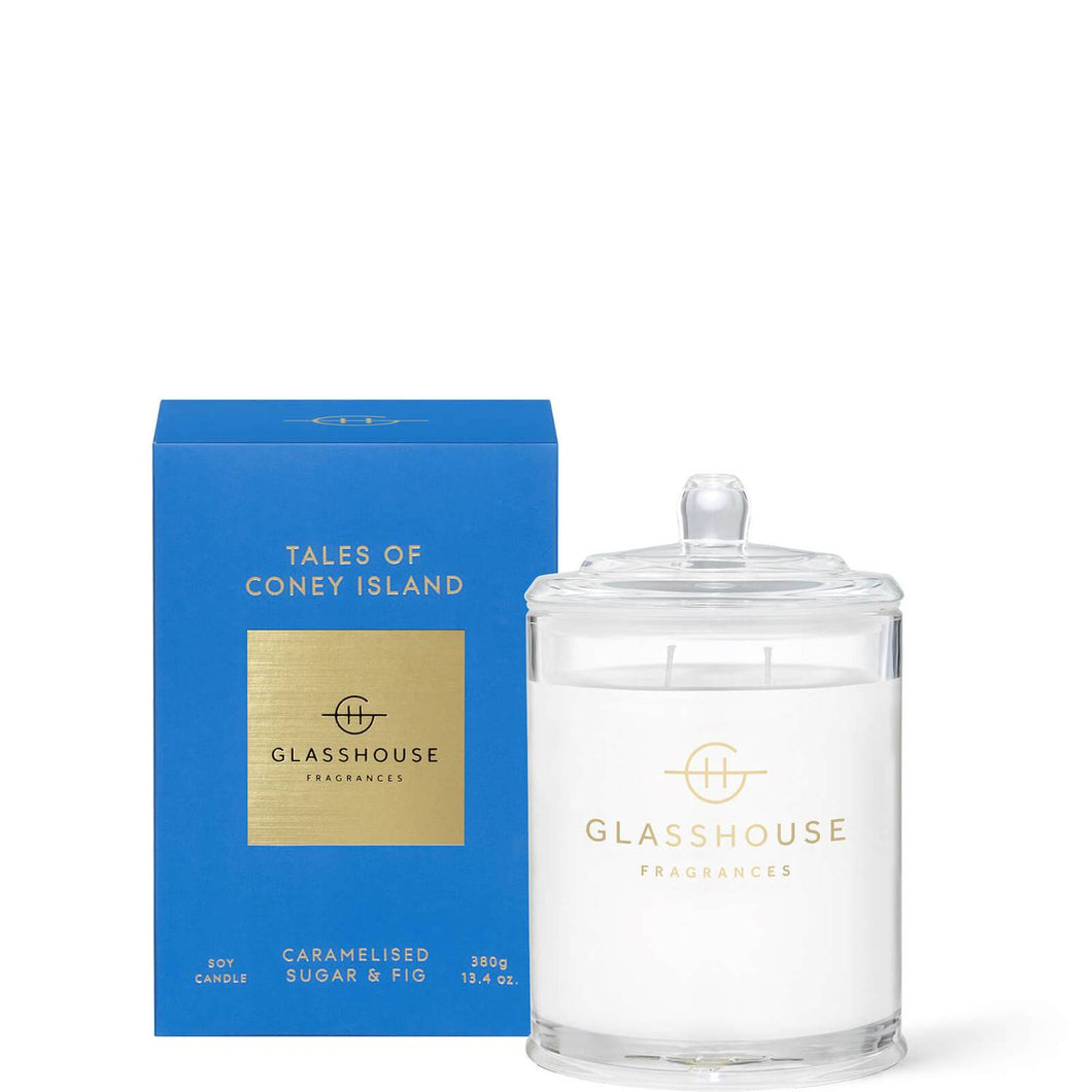Glasshouse Tales of Coney Island Candle