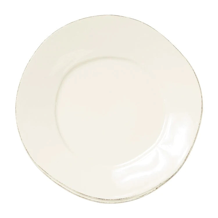 Vietri Lastra Linen European Dinner Plate