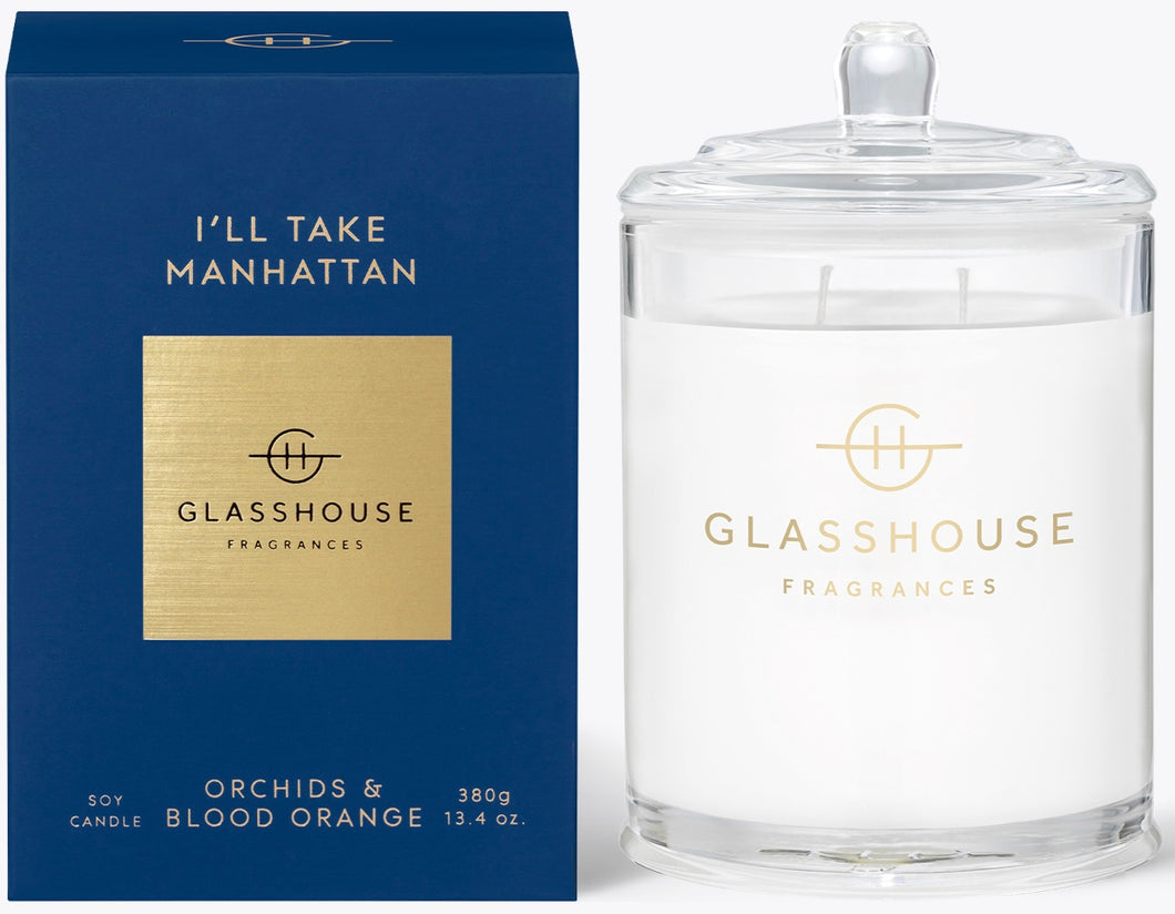 Glasshouse I’ll Take Manhattan Candle