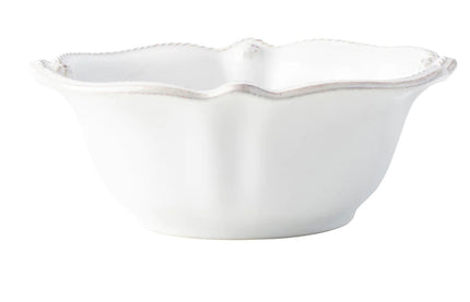 Juliska Berry & Thread Scallop Cereal/Ice Cream Bowl- Whitewash
