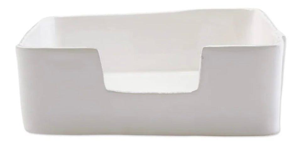 Vietri Lastra Dinner Napkin Holder - Melamine
