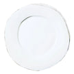 Vietri Lastra White European Dinner Plate
