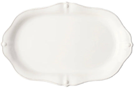 Juliska Berry & Thread Scallop 20” Platter- Whitewash