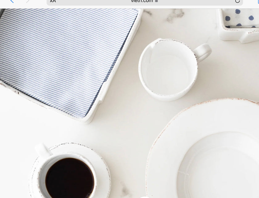 Vietri Lastra Dinner Napkin Holder - Melamine