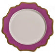 Anna's Palette Purple Orchid Salad/Dessert Plate by Anna Weatherley
