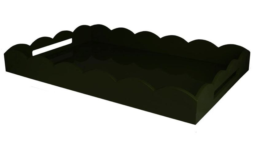 Addison Ross 26x17 Scalloped Tray