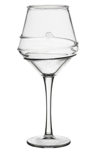 Juliska Amalia Wine Glass - Acrylic