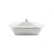 Casafina Impressions Covered Casserole Baker - White