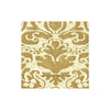 Caspari Palazzo Light Gold Paper Linen Cocktail Napkins