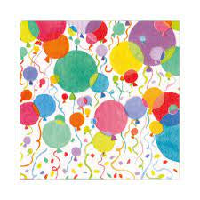 Caspari Ballon’s & Confetti Paper Luncheon Napkins