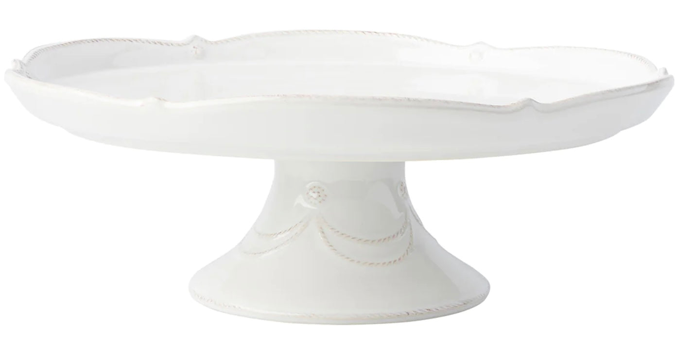 Juliska Berry & Thread Cake Stand- Whitewash