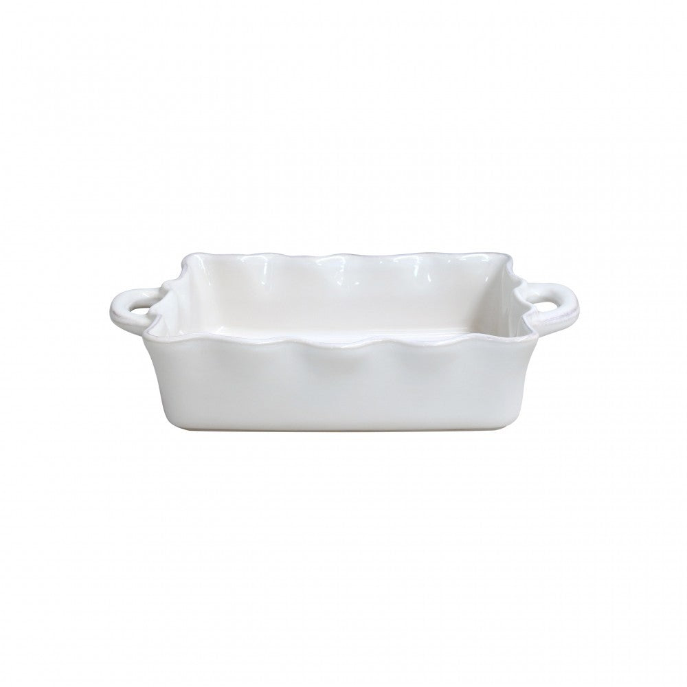 Casafina Ruffled Rectangular Baker