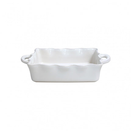 Casafina Ruffled Rectangular Baker